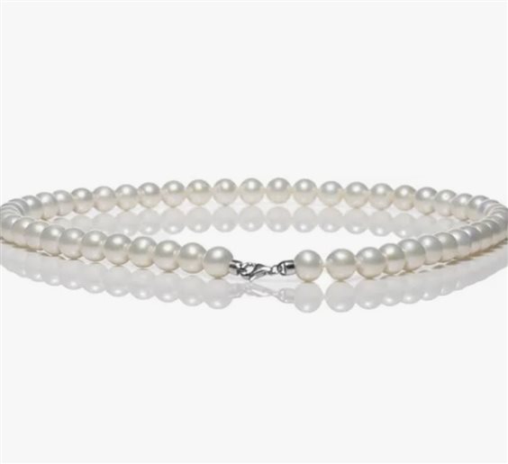Collana Promesse Donna in Oro bianco PROPERLA5.5-6 - PROPERLA5.5-6